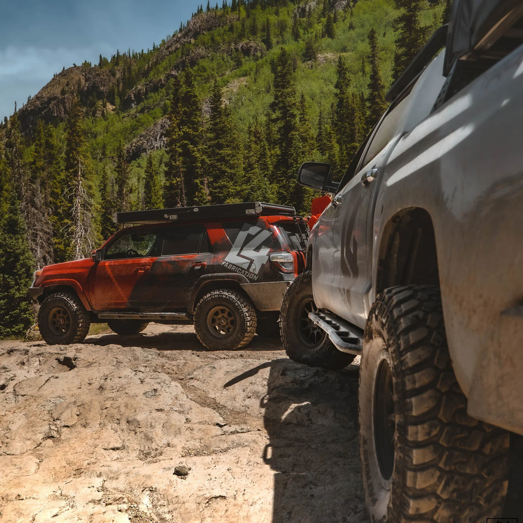 C4 Fabrication Rock Sliders for Tundra (2014-2021)