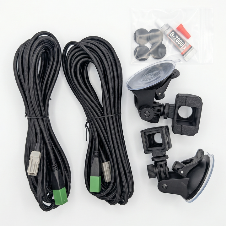 2022+ Toyota Tundra Digital Rearview Mirror and Bed Camera Relocation Kit for Toppers (3rd Gen)