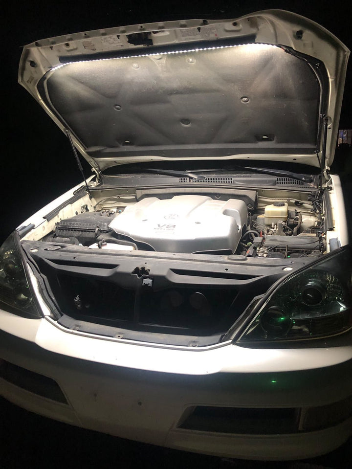 TEQ Offroad Under Hood LED Light Kit for ALL MAKES and Toyotas (4Runners, Tacomas, Sequoias, Tundras, LC, FJ, GX)