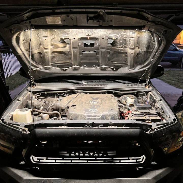 TEQ Offroad Under Hood LED Light Kit for ALL MAKES and Toyotas (4Runners, Tacomas, Sequoias, Tundras, LC, FJ, GX)