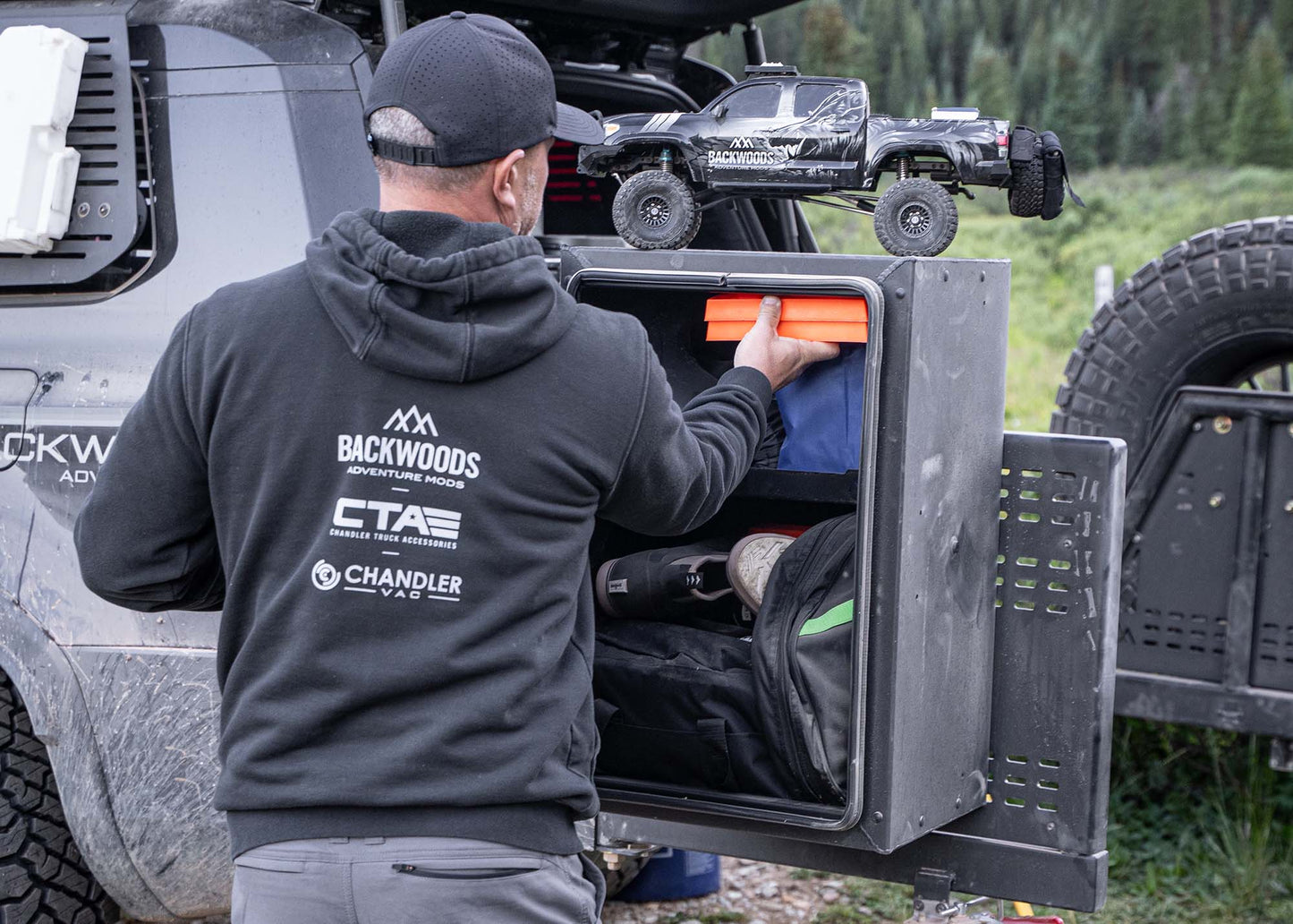 Backwoods Adventure Mods Universal Overland Storage Box (19x28x15)