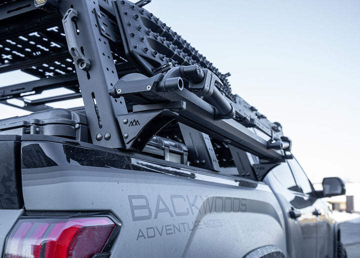 Backwoods Adventure Mods Universal Bike Tray Mounts for Bed Racks