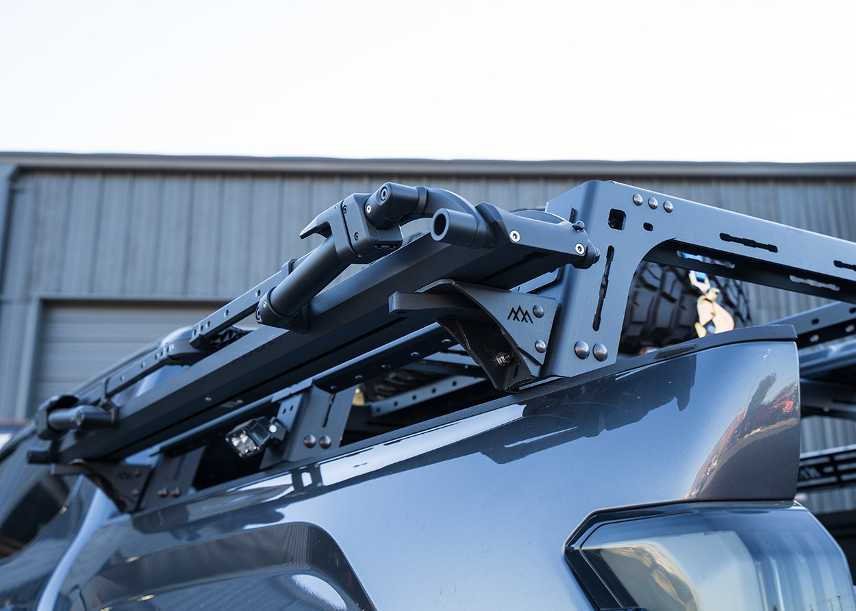 Backwoods Adventure Mods Universal Bike Tray Mounts for Bed Racks