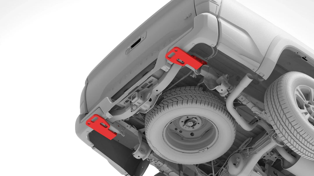 2016-2023 Toyota Tacoma Rear Recovery Points