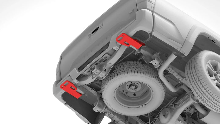 2016-2023 Toyota Tacoma Rear Recovery Points