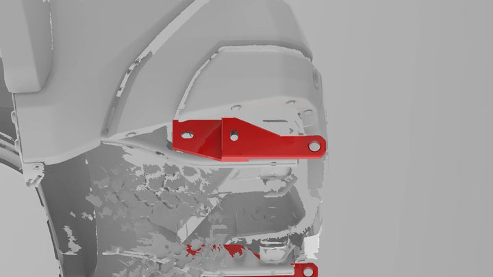 Nytop Rear Recovery Points for Tacoma (2024+)