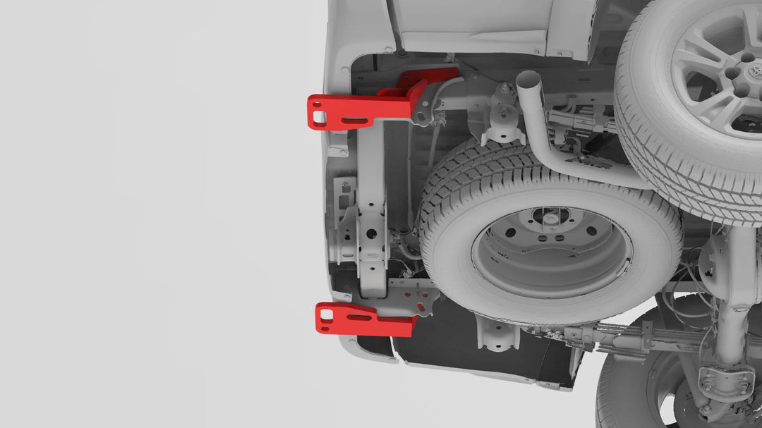 Nytop Rear Recovery Points for Tacoma (2016-2023)