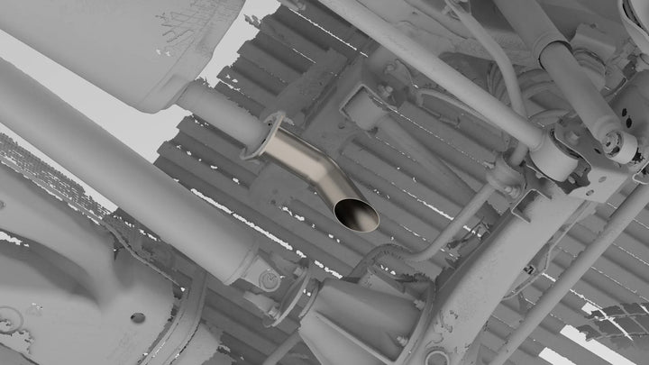 Nytop Titanium Axle Dump Exhaust Tip for Tacoma (2024+)