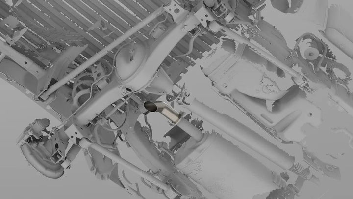 2022-Current Toyota Tundra Titanium Axle Dump Exhaust Tip