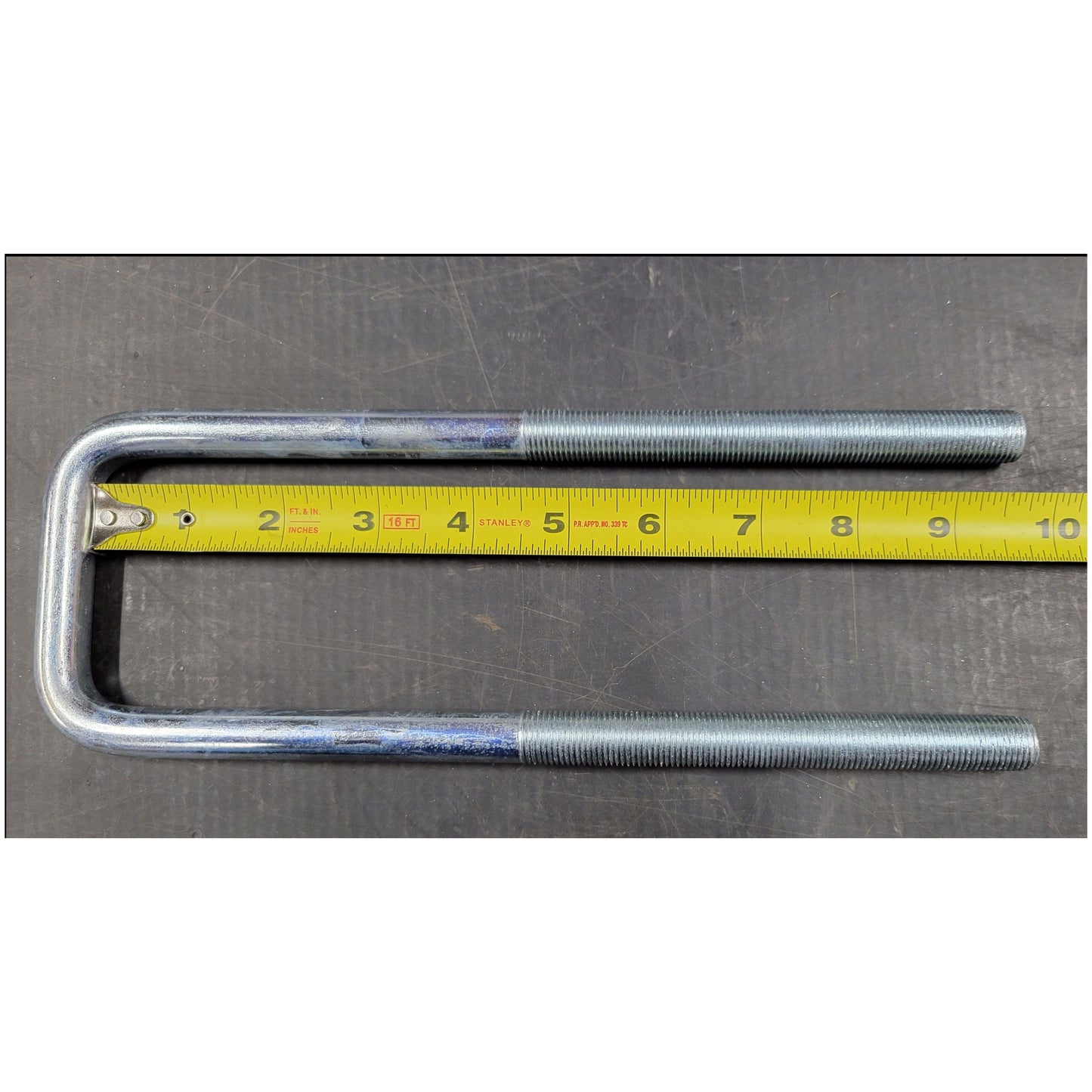 Archive Garage SQUARE OE STYLE U-BOLTS 2.5" x 9.5"