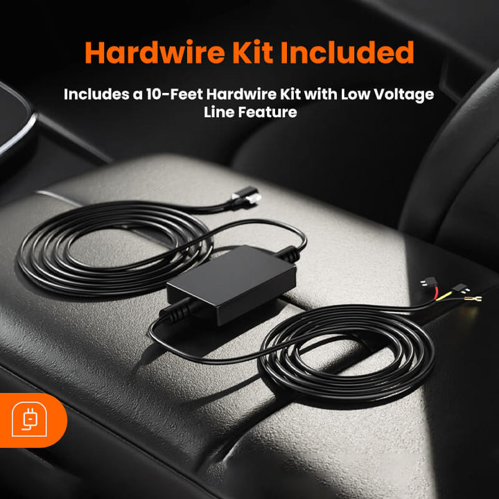 Wolfbox G900 Tri Pro Bumper Dash Cam