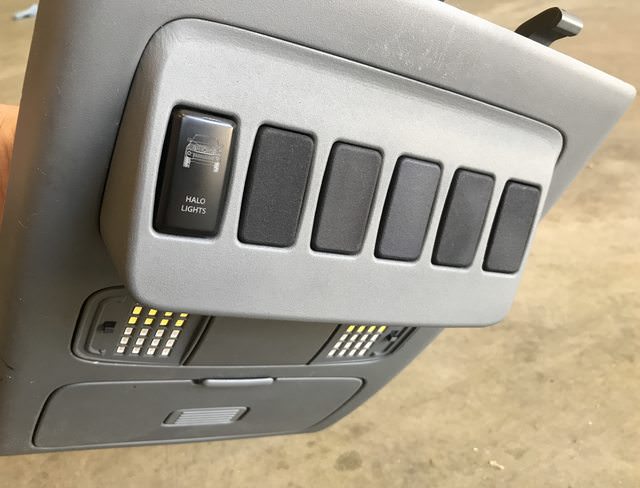2nd Gen Tacoma Overhead switch panel